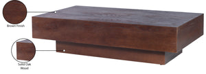 Otto Brown Coffee Table 99015Brown-CT Meridian Furniture