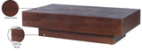 Otto Brown Coffee Table 99015Brown-CT Meridian Furniture