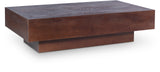 Otto Brown Coffee Table 99015Brown-CT Meridian Furniture