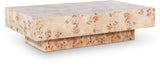 Otto Natural Coffee Table 99015Burl-CT Meridian Furniture