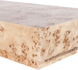 Otto Natural Coffee Table 99015Burl-CT Meridian Furniture