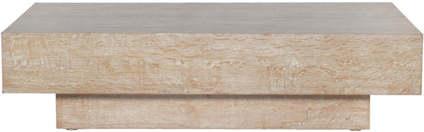 Otto White Coffee Table 99015Oak-CT Meridian Furniture