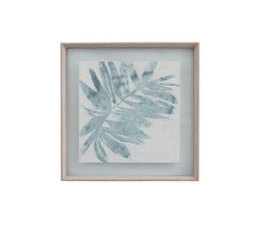 Basset Mirror Burlap Coastal Elegance Framed Print - Weathered Frame & Clear Glass For Nautical Home Decor White Wood Frame,Clear Glass 9902-249a