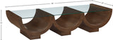 Beverwil Brown Coffee Table 99023Brown-CT Meridian Furniture