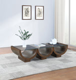 Beverwil Brown Coffee Table 99023Brown-CT Meridian Furniture