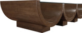 Beverwil Brown Coffee Table 99023Brown-CT Meridian Furniture