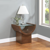 Beverwil Brown End Table 99023Brown-ET Meridian Furniture