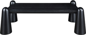 Wyndham Black Coffee Table 99024Black-CT Meridian Furniture