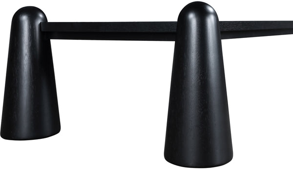 Wyndham Black Coffee Table 99024Black-CT Meridian Furniture