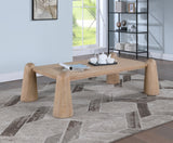 Wyndham Natural Oak Coffee Table 99024Natural-CT Meridian Furniture