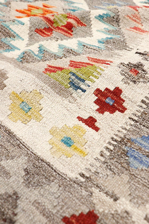 Pasargad Home Kilim Collection Handcrafted Reversible Wool Area Rug For Timeless Elegance   990254 8x11