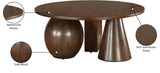 Revive Brown Coffee Table 99025Brown-CT Meridian Furniture