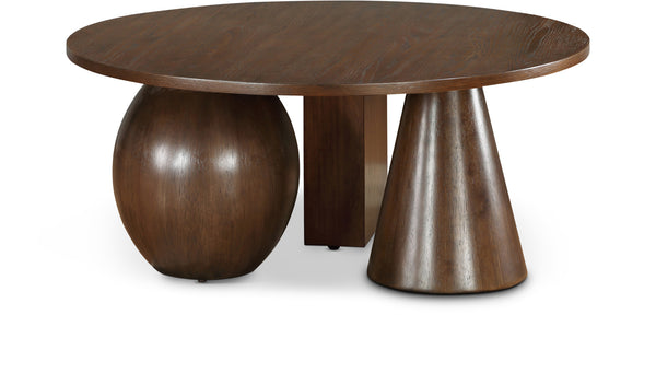 Revive Brown Coffee Table 99025Brown-CT Meridian Furniture