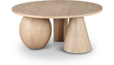 Revive Natural Oak Coffee Table 99025Natural-CT Meridian Furniture