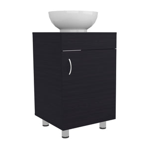 English Elm Colville Floating Wall Mount Vanity Cabinet Matte Finish Modern Bathroom Storage B092P439905