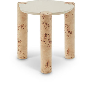 Thor Burl End Table 99036-ET Meridian Furniture