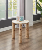 Thor Burl End Table 99036-ET Meridian Furniture