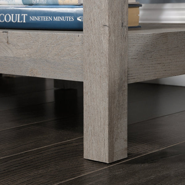 English Elm Night Stand - Versatile Brown Finish With Storage Drawer And Open Shelf For Bedroom Essentials B356P402748