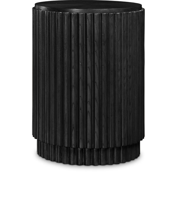 Ronin Black End Table 99055Black-ET Meridian Furniture