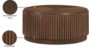 Ronin Brown Coffee Table 99055Brown-CT Meridian Furniture