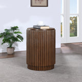 Ronin Brown End Table 99055Brown-ET Meridian Furniture