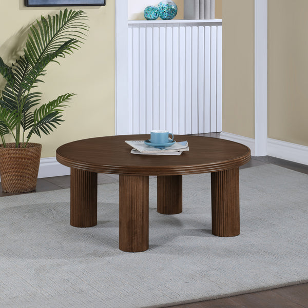 Hayden Brown Coffee Table 99059Brown-CT Meridian Furniture