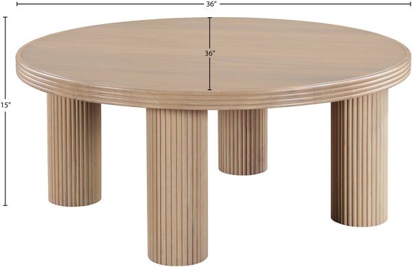 Hayden Natural Oak Coffee Table 99059Oak-CT Meridian Furniture