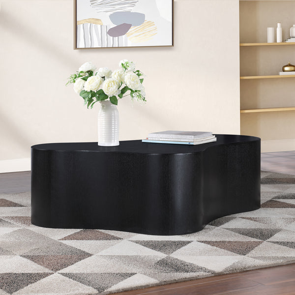 Zaire Black Coffee Table 99067Black-CT Meridian Furniture