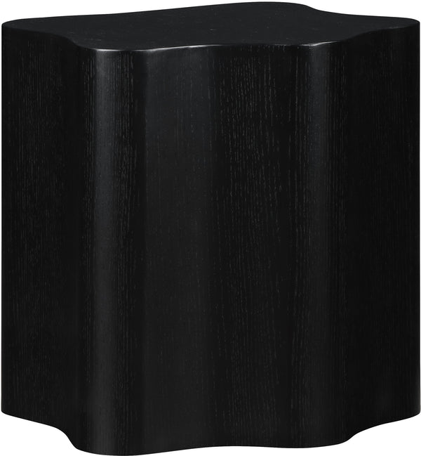 Zaire Black End Table 99067Black-ET Meridian Furniture