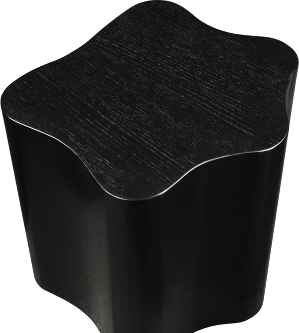 Zaire Black End Table 99067Black-ET Meridian Furniture
