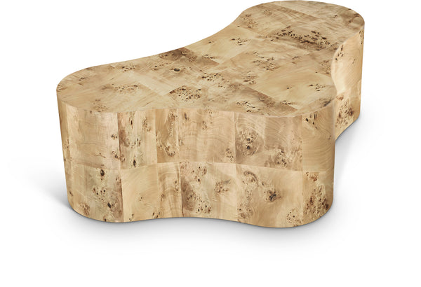 Zaire Burl Coffee Table 99067Burl-CT Meridian Furniture