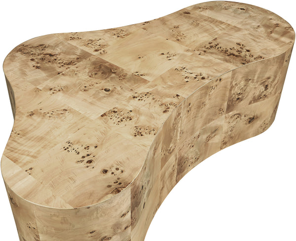 Zaire Burl Coffee Table 99067Burl-CT Meridian Furniture