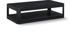 Reeves Black Coffee Table 99068Black-CT Meridian Furniture