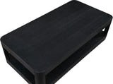 Reeves Black Coffee Table 99068Black-CT Meridian Furniture