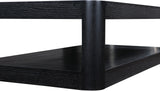 Reeves Black Coffee Table 99068Black-CT Meridian Furniture