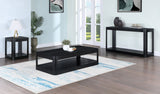 Reeves Black Coffee Table 99068Black-CT Meridian Furniture