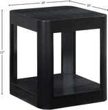 Reeves Black End Table 99068Black-ET Meridian Furniture