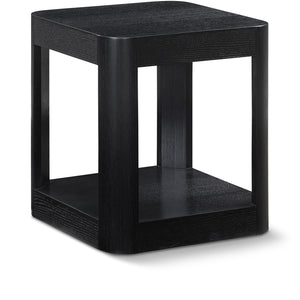 Reeves Black End Table 99068Black-ET Meridian Furniture