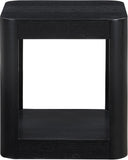 Reeves Black End Table 99068Black-ET Meridian Furniture