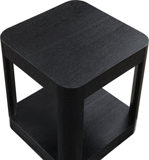 Reeves Black End Table 99068Black-ET Meridian Furniture