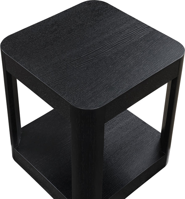 Reeves Black End Table 99068Black-ET Meridian Furniture