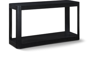 Reeves Black Console Table 99068Black-ST Meridian Furniture