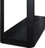 Reeves Black Console Table 99068Black-ST Meridian Furniture