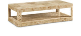 Reeves Burl Coffee Table 99068Burl-CT Meridian Furniture