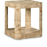 Reeves Burl End Table 99068Burl-ET Meridian Furniture