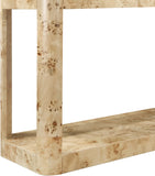 Reeves Burl Console Table 99068Burl-ST Meridian Furniture