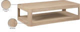 Reeves Natural Coffee Table 99068Oak-CT Meridian Furniture