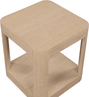 Reeves Natural End Table 99068Oak-ET Meridian Furniture