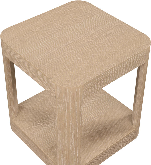 Reeves Natural End Table 99068Oak-ET Meridian Furniture