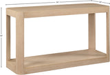 Reeves Natural Console Table 99068Oak-ST Meridian Furniture